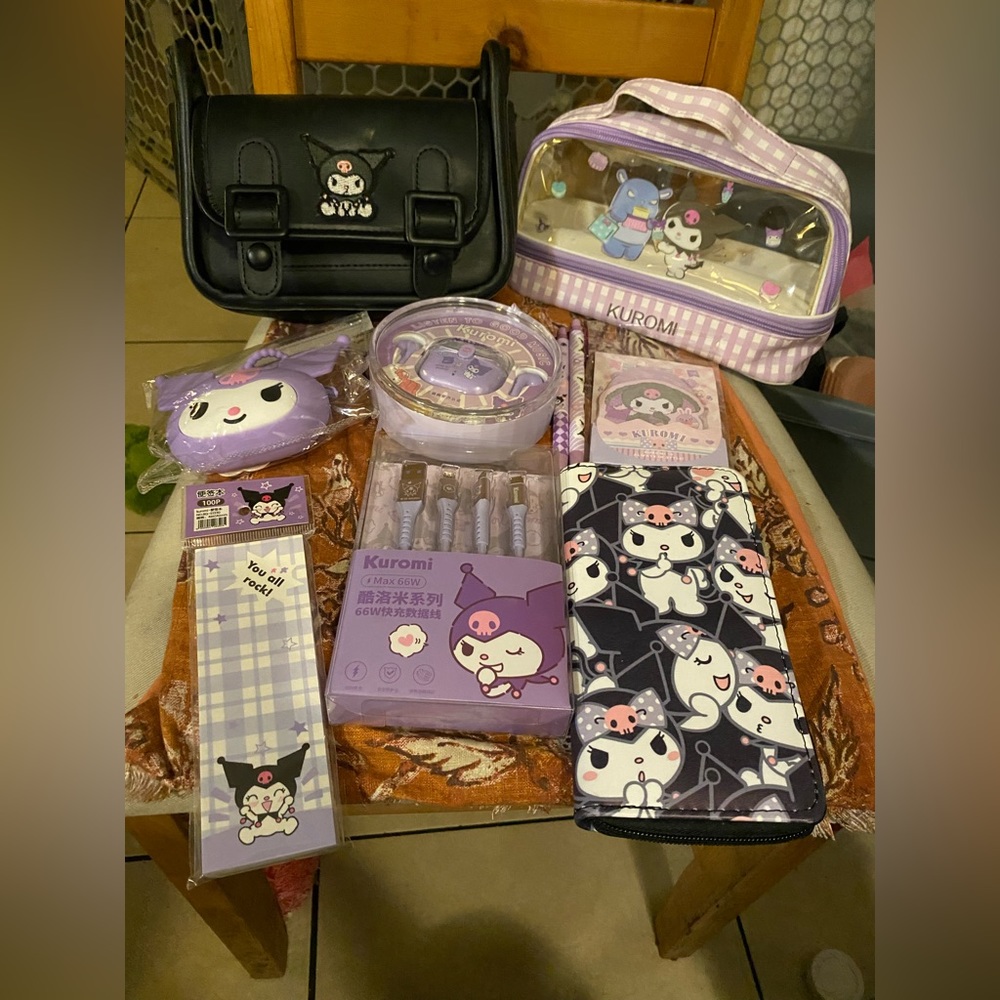 Kuromi bundle of daily essentials
